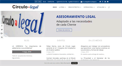 Desktop Screenshot of circulolegal.com